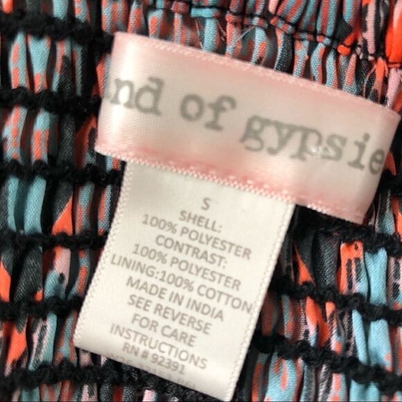 Band of Gypsies bustier dress Aztec print - Picture 4 of 5